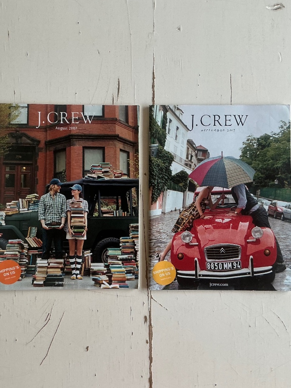 2 Vintage J Crew Catalogs August September 2007 Summer Fall